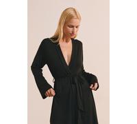 Déshabillé avec ceinture - Vicka - M - Noir - Femme - Etam