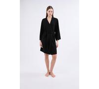 Déshabillé en velours - Lorie - M - Noir - Femme - Etam