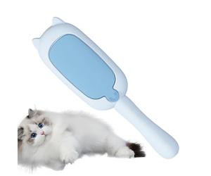 Deshedder Brush for Cats - Pet Hair Grooming Tool, Static Reducing Comb, Ergonomic Gentle Brushing | Sofa Bedroom Living Room Bed Dorm Home Cat Grooming Shedding Control Comfort