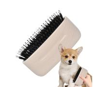 Deshedding Brush - Dog Brush - Cats Dematting Comb - Pet Grooming Hair Remover Tool For Short-Hair Kitten Puppy, Gentle Safe Brushes For Shedding Bath Time Outdoor Walks Home Travel Car Use Pet