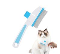 Desheddings Brush for Cats, Pet Grooming Tool, Hair Remover Brush, Skin-Friendly Shedding Comb, Long and Short Hairs, Home Grooming, 20 x 7,2 x 1,5 cm Blue Green Pink