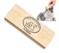 Desheddings Pro - Ergonomic Undercoat Brush, 5x2.56 Inches Precision Grooming Tool, Skin-Safe Stainless Steel Comb, Pet Massage Rake for Short Medium Long Haired Kittens Puppies