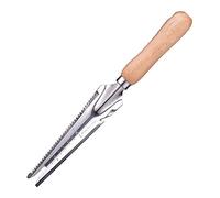 Désherber Pelle - Gouge De Désherbage pour Extirper Les Mauvaises Herbes À Racines Plus Profondes, Convient Manuel étrille avec poignée en Bois Outils Manuel désherbeuses pour Les Jardins