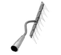 Désherbeur à griffes - Outil de désherbage | Outil de malédiction pour la main | Râteau à gazon pour ameublir le sol | Désherbage manuel détachable