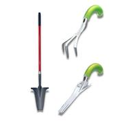 Désherbeur + cultivateur + pelle à manche xl | ROOTSLAYER | Outils de Jardin multifonction