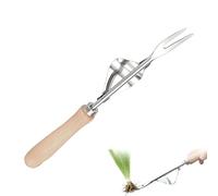 Désherbeur de Jardin,Extracteur de Racines - Arrache-Mauvaises Herbes Manuel en Acier Inoxydable pour Entretien du Gazon, Cour et Terrasse