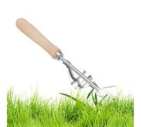 Désherbeur de Jardin,Extracteur de Racines - Arrache-Mauvaises Herbes Manuel en Acier Inoxydable pour Entretien du Gazon, Cour et Terrasse