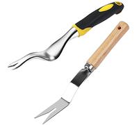 Désherbeur de jardin Outil de désherbage manuel Désherbage Profond Excavateur Herbe Pelouse Garniture Dissolvant Fourchette Extracteur Mauvaises herbes Éradiquer
