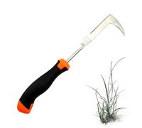 Désherbeur de jardin - Outil de désherbage manuel en métal | Désherbeur avec manche long, fourchette ergonomique pour désherbage racines, accessoire de jardin, mur de cès