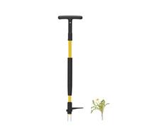 Désherbeur de jardinage avec composants détachables en acier inoxydable pour réduire la fatigue du dos lors de l'utilisation