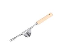 Désherbeur Manuel Acier Inoxydable, Arrache Mauvaise Herbe, Arrache Pissenlit Couteau Manuels, Tire Racine Outils Jardinage, Grattoir, Jardin Rateau de Désherbage (32 * 5 * 2cm)