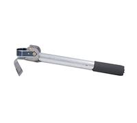 Désherbeur Manuel, arrache-écorce, Outil de Jardinage, grattoir en Fer Robuste pour désherber, peler, greffer, réparer, Argent et Noir