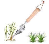 Désherbeur Manuel de Jardin | Désherbeur Manuel Avec Un Manche En Bois | Outil de Désherbage de Jardin en Forme de Y,pour Ferme, Plate-bande, Pot, , Serre, Verger, Extérieur, Cour, Pelouse, Arr