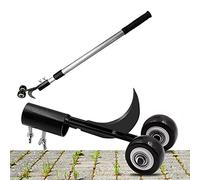 Desherbeur Manuel, DéSherbeur avec Manche, Rouleau DéSherbeur, Arrache-DéSherbe avec Manche TéLescopique (47-80cm), Grattoir pour Allées, Trottoirs, Terrasses