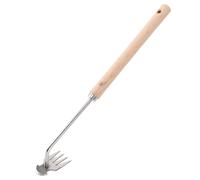 Désherbeur manuel en bois de hêtre et acier inoxydable, outil d'extraction des mauvaises herbes, économie de main d'œuvre pour la plantation de fleurs, jardinage domestique