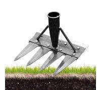 Désherbeur manuel, robuste en métal manuel ergonomique - Jardinage pour Balcon Col Tabouret | Pour l'aménagement paysager Enlèvement Tirer Extérieur Pelouse Jardin Pneu Remise