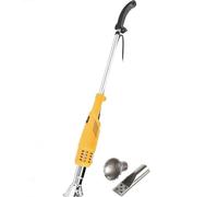 Désherbeur thermique électrique portable, brûleur de mauvaises herbes professionnel 2000 W avec 2 buses, outils de jardin désherbant, température maximale 650 °C, for jardin, terrasse, allée(Yellow)