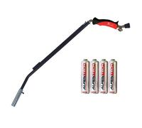 Désherbeur Thermique Gaz Piezo + 4 Cartouches gaz 330gr - Bruleur Mauvaises Herbes, Allumage Barbecue INTEC