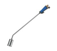 KEMPER - Desherbeur pro tuyau 5 m bruleur 60 mm Allume gaz + détendeur propane inclus + chariot à roues pour bouteille gaz
