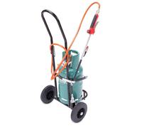 PROWELTEK Désherbeur Thermique Professionnel à Gaz Propane - Kit Complet avec Chariot à Roues, Tuyau 5m, Brûleur 50mm - Écologique et Puissant.
