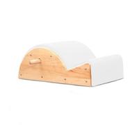 DESHIKE Blanc,Pilates Spine Corrector, Haute Qualité Classique en Bois Pilates Arc Corps Sculpting Yoga Aide Équipement Conception Ergonomique