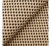 DESHOME Air 10 mètres - Tissus au mètre ameublement déperlants en maille effet 3D, laize 140 cm - Tissu de tapisserie pour canapé, fauteuil, coussin, sac et accessoires Beige