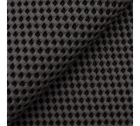DESHOME Air 5 mètres - Tissus au mètre ameublement déperlants en maille effet 3D, laize 140 cm - Tissu de tapisserie pour canapé, fauteuil, coussin, sac et accessoires Anthracite