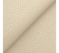 DESHOME Bufalo - Tissu au mètre faux cuir hydrofuge anti-fissuration simili cuir pour canapé, fauteuil, chaises, pouf, sacs Sable 1 mètre