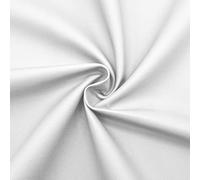 DESHOME Nizza 25 mètres - Tissu similicuir nautique au mètre pour intérieur hydrofuge résistant au feu Tissu faux cuir pour ameublement de bateaux canapés, coussins, tapisserie d'ameublement Blanc