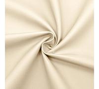 DESHOME Nizza 5 mètres - Tissu similicuir nautique au mètre pour intérieur hydrofuge résistant au feu Tissu faux cuir pour ameublement de bateaux canapés, coussins, tapisserie d'ameublement Crème