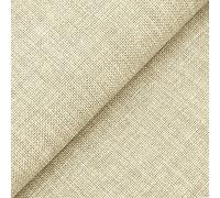 DESHOME Sirma - Tissu au metre d'ameublement Hydrofuge et résistant pour Canapé Sofa Coussins Chaise Beige vert 1 mètre