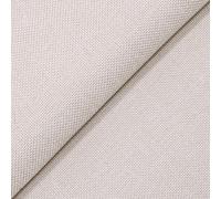 DESHOME Sirma - Tissu au metre d'ameublement Hydrofuge et résistant pour Canapé Sofa Coussins Chaise Ivoire clair 1 mètre