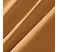 DESHOME Viki - Tissu au mètre ameublement en Velours pour canapés, fauteuils, coussins, chaises, couvre-lit, rideaux (Brun argile, 10 mètres)