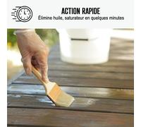 Déshuileur nettoyant bois ARCABOIS 817 : Décrassant, décireur, nettoyant tout support en bois 5 L