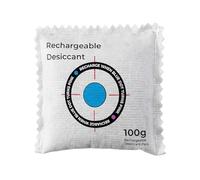 Déshumidificateur à indication de couleur, absorbeur d'humidité réutilisable, pack déshydratant avec construction étanche, piège à humidité en silice robuste, sachet portable avec style pratique, aide