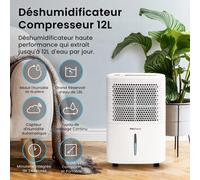 Déshumidificateur Absorbeur Mobile Pour Maison Pure Saine Deshumidificateur air