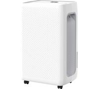 Déshumidificateur - Blanc - 20 litres par jour, compact avec flux d'air de 360