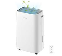 Cecotec Déshumidificateur BigDry 10000 Expert Connected. 580 W, Réservoir Amovible 6L, Déshumidification 30L/jour, Contrôle Wifi, Sélection de l'Humidité, Séchage du Linge, Minuterie 24h