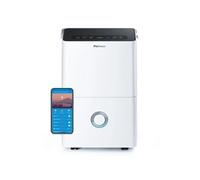 Déshumidificateur Compresseur Connecté 30L/jour avec Application Smartphone, Drainage continu et Minuterie 24h