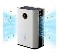 Deshumidificateur d Air 1500ML, Déshumidificateur Electrique Portable Ultra Silencieux, Ambiance Colorée avec 7 LED, Arrêt Automatique, pour maison 30-60m², pour Dressing, Salle de Bain, Chambre