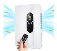 Deshumidificateur d air - 2200ml Déshumidificateur Electrique Portable Silencieux avec Sommeil Timer |24h Timer & Arrêt Automatique |Économie D'énergie | LED Colorées |Contre l'humidité et Moisissures