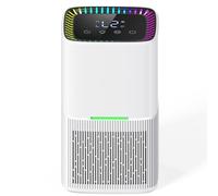 Deshumidificateur d Air Anti Moisissure, 1800ML, Déshumidificateur Avec Dégivrage Automatique, Minuterie, 7 LED Coloré, Pour Bain, Chambre,Armoire, 635 ml/Jour