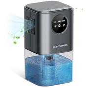 Deshumidificateur d Air Anti Moisissure, Homtronics Deshumidificateur d air,avec Lumière LED 7 Couleurs, Minuterie 8/12/24H,1,7L, Portable, Silencieux, pour Maison,Chambre,Moisissures,Bain
