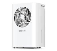 Deshumidificateur d Air, Deshumidificateur Electrique 12L/jour, Convient jusqu'à 120 m³/30 m², Deshumidificateur silencieux est équipé de tuyaux et de roulettes, Déshumidificateur pour Cave, Salon