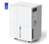Déshumidificateur d Air Électrique 30L/Jour, Déshumidificateurs de Pièce avec App & Wi-Fi, 4 Modes, Purification de l'Air, Minuterie, Drainage Continu, Anti-Humidité, pour Maison/Appartement/Sous-Sol