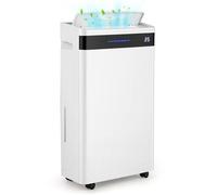 Déshumidificateur d’Air Électrique - RELAX4LIFE - 25L/Jour pour 50M2 - Réservoir 5,5L - 0-24H - Ventilation à 2 Vitesses - 440W