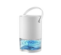 Déshumidificateur d'air 1000ML,Petit Déshumidificateur électrique pour chambre, Silencieux, 7 LED colorées, Déshumidificateur d'air anti Moisissure pour 10-20㎡, pour armoire, salle de bain (white)