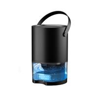 Déshumidificateur d'air 1000ML,Petit Déshumidificateur électrique pour chambre, Silencieux, 7 LED colorées, Déshumidificateur d'air anti Moisissure pour 10-20㎡, pour armoire, salle de bain (black)