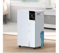 Déshumidificateur d'air 16L-jour Déshumidificateur de Chambre Ultra-silencieux Contrôle Mode AUTO Indicateur humidité Minuterie 24H