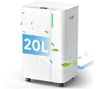 Déshumidificateur d'air électrique 20L EUHOMY|Absorbeur d'humidité AERO 360|50 m²/150 m³